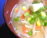 あったか☆バターみそ汁作り方1写真
