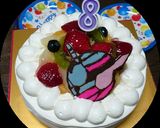 仮面ライダービルドチョコ 誕生日ケーキ作り方8写真