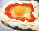 エッグトースト～玉子とチーズがとろり～♪作り方2写真