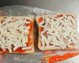 材料4つ!簡単ピザトースト(^^)作り方3写真