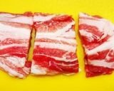 チンゲン菜と豚バラのオイスターソース炒め作り方5写真