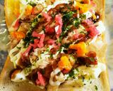 茹で卵のお好み焼トースト作り方4写真