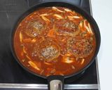 キノコの煮込みハンバーグ作り方7写真