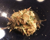酒蒸しにした酢牡蠣の和香草和え作り方6写真