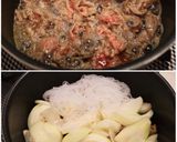 ［簡単 優しい 牛丼 しらたき入り］作り方3写真