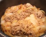 ［簡単 優しい 牛丼 しらたき入り］作り方5写真