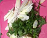 オイスターがやみつき☆!ネギのおこげ炒飯作り方1写真