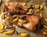 皮パリジュ〜シ〜骨付もも肉ローストチキン作り方5写真