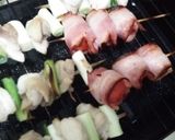 簡単「焼き鳥」ねぎま＆ベーコントマト作り方9写真