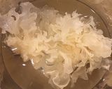 美肌おやつ！白キクラゲのココナッツミルク作り方1写真