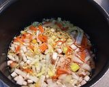 [幼児食]野菜たっぷり納豆卵うどん作り方2写真
