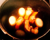 鶏手羽元と卵の甘辛煮♡圧力鍋使用作り方3写真