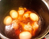 鶏手羽元と卵の甘辛煮♡圧力鍋使用作り方5写真
