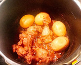 鶏手羽元と卵の甘辛煮♡圧力鍋使用作り方6写真