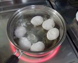 再現性確実！の理想的な半熟ゆで卵作り方4写真