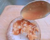 のせて焼くだけ！椎茸の肉味噌焼き作り方3写真