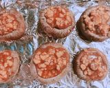 のせて焼くだけ！椎茸の肉味噌焼き作り方4写真