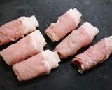 簡単！お餅の肉巻き作り方1写真