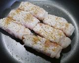 簡単！お餅の肉巻き作り方2写真
