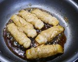 簡単！お餅の肉巻き作り方4写真