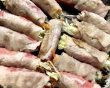 豚しゃぶロースの野菜たっぷり肉巻き作り方5写真