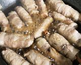 豚しゃぶロースの野菜たっぷり肉巻き作り方7写真