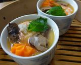 松茸ご飯の素で作る茶碗蒸し作り方8写真
