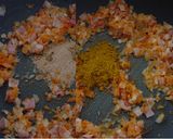 和にカレー香（２）炒飯。作り方5写真