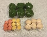 クリスマスの和菓子 (ツリー風きんとん)作り方2写真