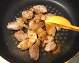 ＊材料３つで＊こんがりカレーチキンソテー作り方5写真