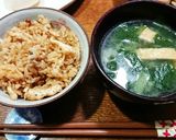 ツナと油揚げのしょうが茶飯作り方5写真