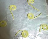くるりんパスタ♪キャラ弁の飾り作り方1写真