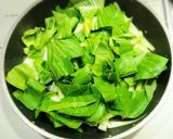 チンゲン菜と豚バラのオイスターソース炒め作り方11写真