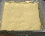 クッキーとケーキ2層仕上げのりんごケーキ作り方5写真