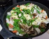 お手軽あり合わせで作る 中華丼作り方1写真
