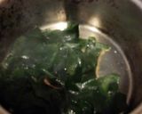 ワカメのバターしょう油炒め作り方3写真