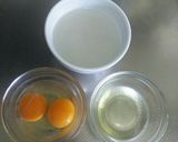 うち中華～ふわトロたまごの２色炒め作り方1写真