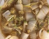 白菜のゴマたっぷり辛子醤油和え＊作り方3写真