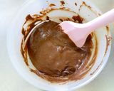 Xmasバレンタイン濃チョコ焼きドーナツ作り方5写真