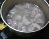 牛すじ肉甘辛煮作り方1写真