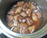 牛すじ肉甘辛煮作り方3写真