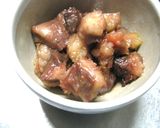 牛すじ肉甘辛煮作り方4写真