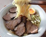自家製炙り煮豚のチャーシュー麵♪作り方4写真