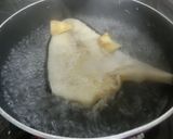 クジラのコロと里芋のおでん　簡単作り方2写真