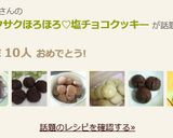 簡単サクサクほろほろ♡塩チョコクッキー作り方8写真