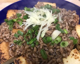 挽肉のバカタレ炒めと厚揚げ豆腐作り方4写真