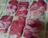 ★お餅で豚巻きしょうが焼き★作り方2写真