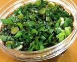 万能調味料？葉にんにくの醤油づけ作り方1写真