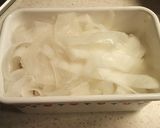 大根おろしとピーラー大根のなます作り方1写真