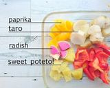 同時調理オーブン焼鯵と野菜のおかかグリル作り方4写真